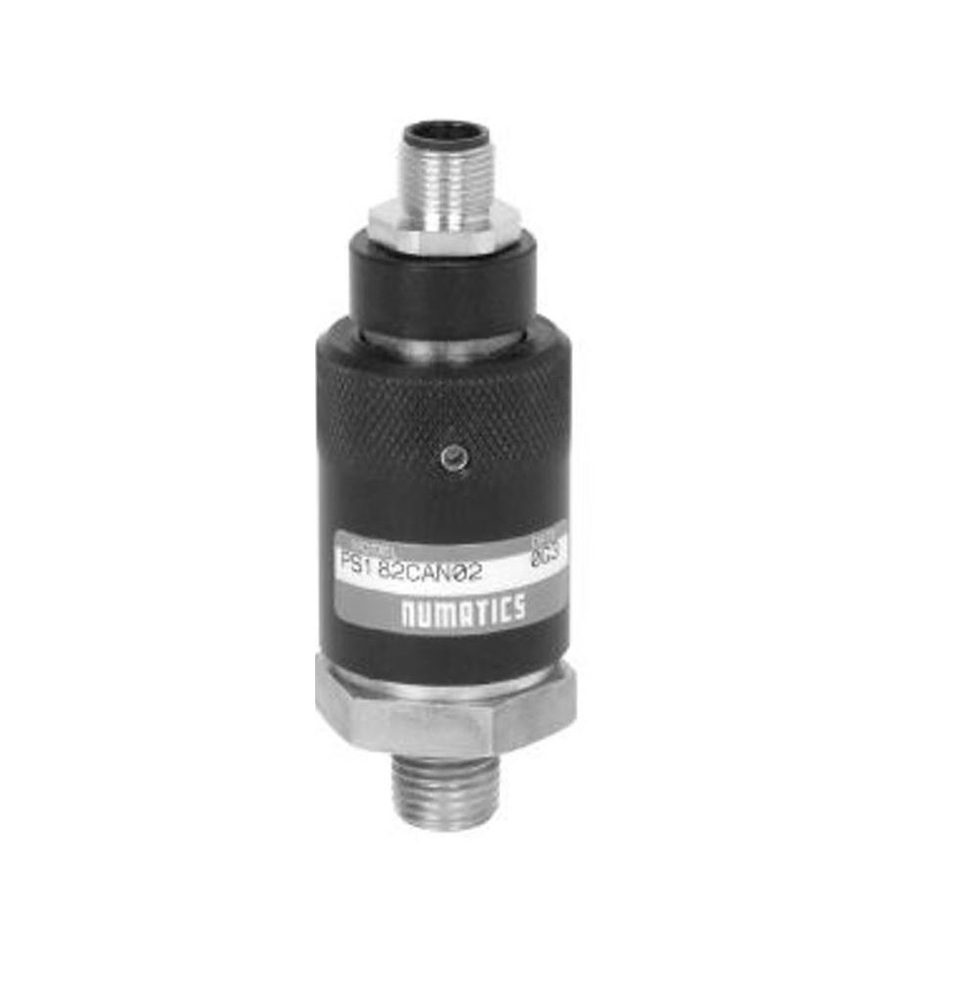 PS182CAN01 NUMATICS/AVENTICS PRESSURE SWITCH 1/8" NPT 20-130PSI (1) COM (2) NU (3) N.C. (4) N.O.